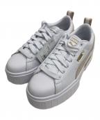 PUMAプーマ）の古着「ローカットスニーカー」｜ホワイト