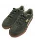 PUMA（プーマ）の古着「PALERMO / ローカットスニーカー」｜オリーブ