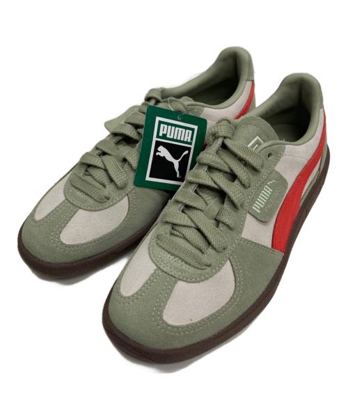 PUMA（プーマ）PUMA (プーマ) PALERMO ローカットスニーカー モスグリーン サイズ:25.5 未使用品の古着・服飾アイテム
