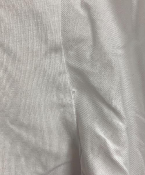 GANNI（ガニー）Ganni (ガニー) White Basic Jersey Poppy Relaxed T-shirt ホワイト サイズ:xsの古着・服飾アイテム