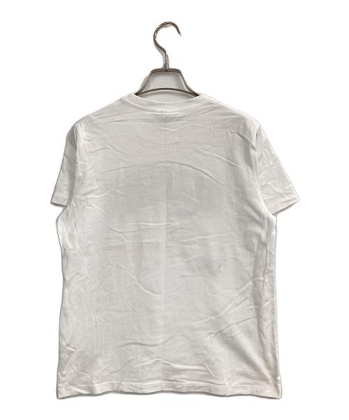 GANNI（ガニー）Ganni (ガニー) White Basic Jersey Poppy Relaxed T-shirt ホワイト サイズ:xsの古着・服飾アイテム