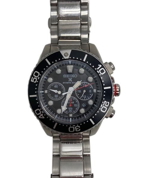 SEIKO（セイコー）SEIKO (セイコー) 腕時計 ブラックの古着・服飾アイテム