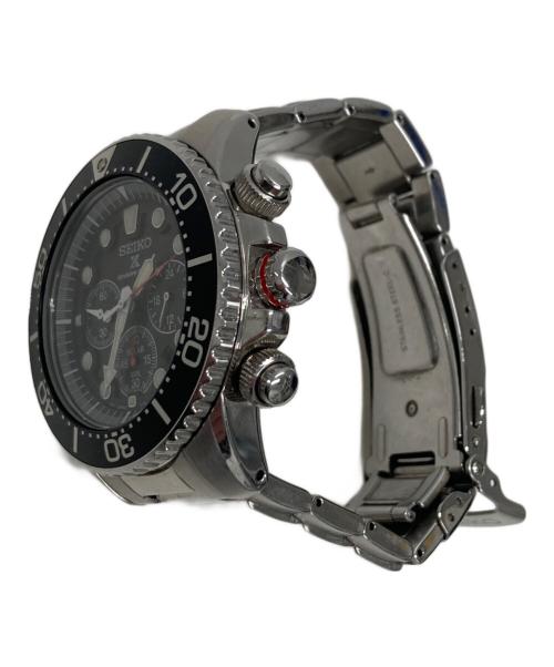 SEIKO（セイコー）SEIKO (セイコー) 腕時計 ブラックの古着・服飾アイテム