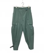 EMPORIO ARMANIエンポリオ アルマーニ）の古着「テックカーゴパンツ」｜グリーン
