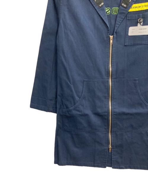 studio seven（スタジオセブン）STUDIO SEVEN (スタジオセブン) ジップコート ネイビー サイズ:Sの古着・服飾アイテム