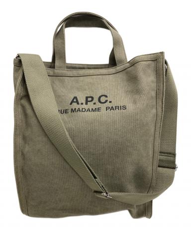 中古・古着通販】A.P.C. (アーペーセー) キャンバス2WAYバッグ