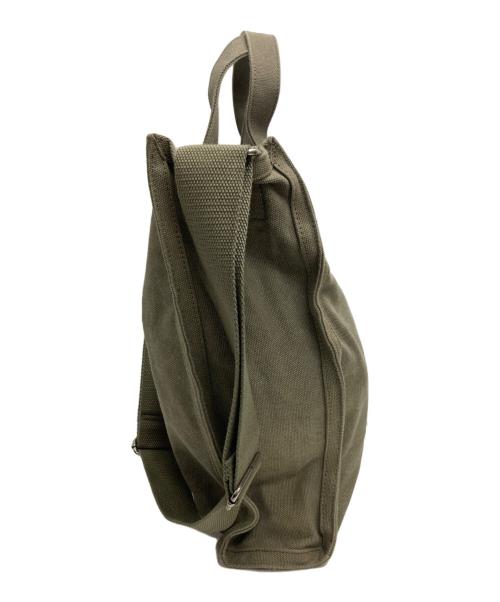 A.P.C.（アーペーセー）A.P.C. (アーペーセー) キャンバス2WAYバッグ オリーブの古着・服飾アイテム