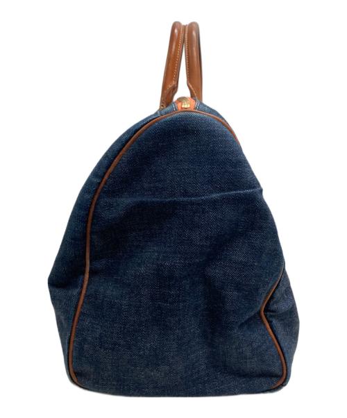 il micio（イル ミーチョ）il micio (イル ミーチョ) デニムボストンバッグ スカイブルーの古着・服飾アイテム