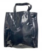 A.P.C.アーペーセー）の古着「エナメル2WAYバッグ」｜ネイビー