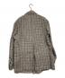 CURRENTAGE (カレンテージ) チェックジャケット グレー サイズ:表記無し（実寸サイズをご参照下さい）：5000円