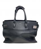 PELLE MORBIDAペッレモルビダ）の古着「ボストンバッグ(Mサイズ)」｜ブラック