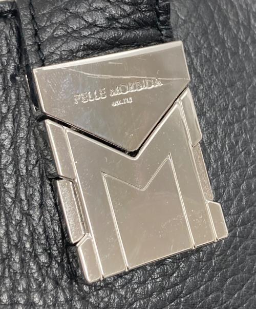 PELLE MORBIDA（ペッレモルビダ）PELLE MORBIDA (ペッレモルビダ) ボストンバッグ(Mサイズ) ブラックの古着・服飾アイテム