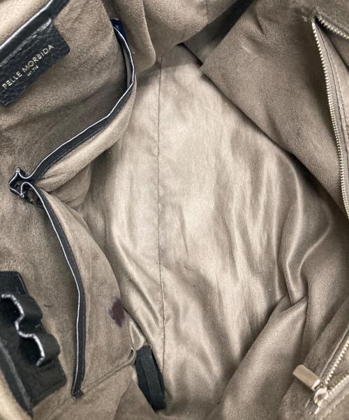 PELLE MORBIDA（ペッレモルビダ）PELLE MORBIDA (ペッレモルビダ) ボストンバッグ(Mサイズ) ブラックの古着・服飾アイテム