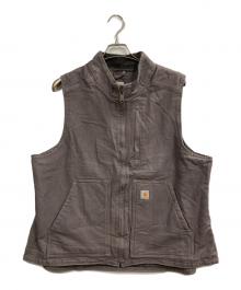 CarHartt（カーハート）の古着「モックネックワークベスト」｜グレー