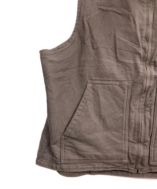 CarHartt（カーハート）CarHartt (カーハート) モックネックワークベスト グレー サイズ:XLの古着・服飾アイテム