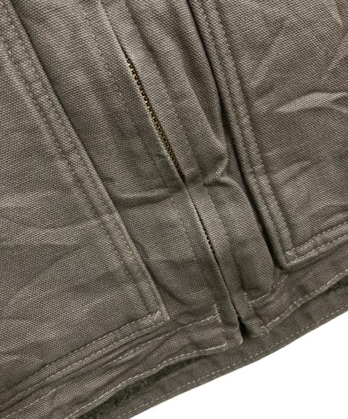 CarHartt（カーハート）CarHartt (カーハート) モックネックワークベスト グレー サイズ:XLの古着・服飾アイテム