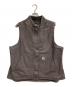 CarHartt（カーハート）の古着「モックネックワークベスト」｜グレー