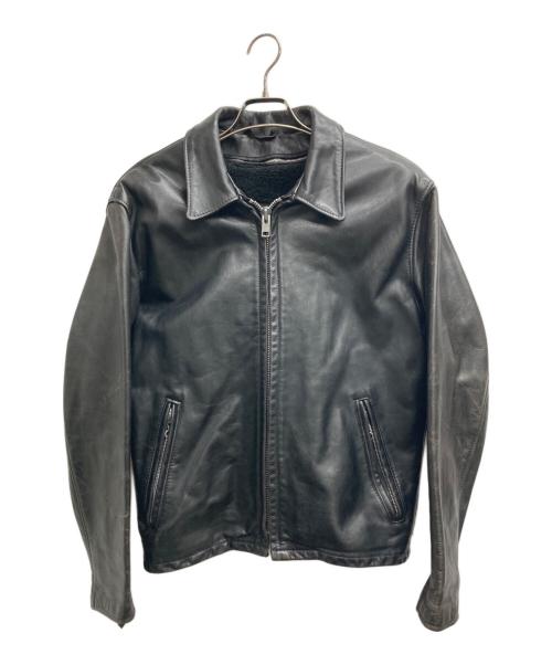 Schott（ショット）Schott (ショット) シングルライダースジャケット ブラック サイズ:40の古着・服飾アイテム
