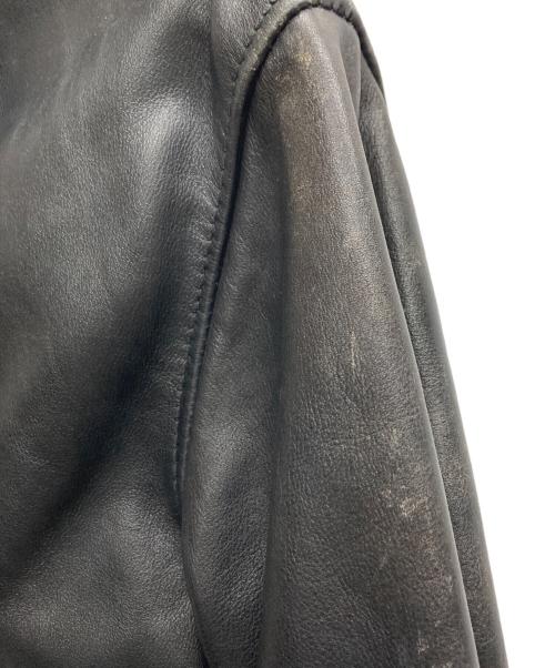 Schott（ショット）Schott (ショット) シングルライダースジャケット ブラック サイズ:40の古着・服飾アイテム
