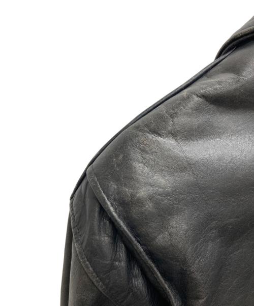 Schott（ショット）Schott (ショット) シングルライダースジャケット ブラック サイズ:40の古着・服飾アイテム