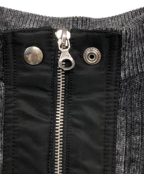 DIESEL（ディーゼル）DIESEL (ディーゼル) M-ASIニットスカート グレー サイズ:Sの古着・服飾アイテム