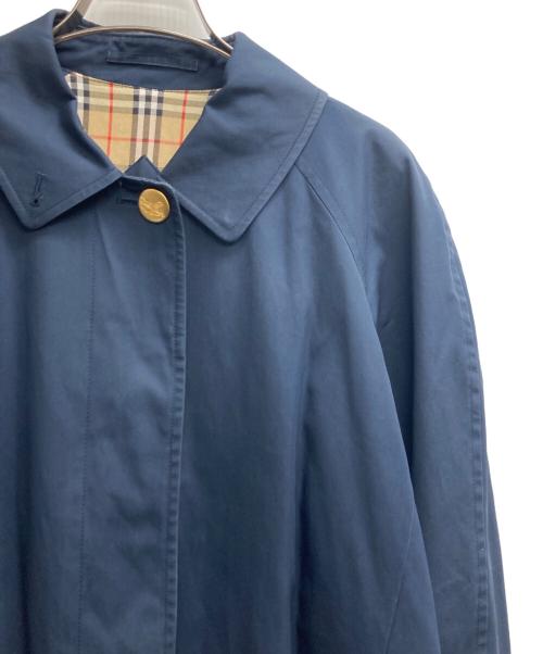 Burberry's（バーバリー）Burberry's (バーバリー) 金釦比翼コート ネイビー サイズ:不明の古着・服飾アイテム