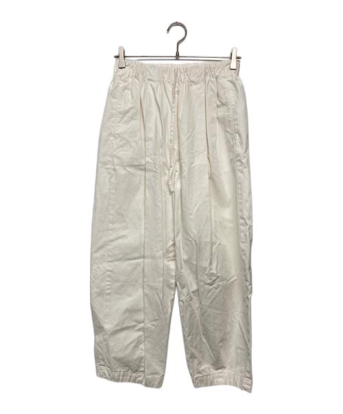 KAGURE（カグレ）kagure (カグレ) コットンクロップドパンツ アイボリー サイズ:Freeの古着・服飾アイテム