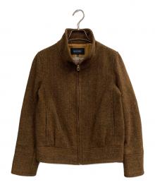 MACPHEE×Harris Tweed（マカフィー×ハリスツイード）の古着「ツイードジャケット」｜ベージュ