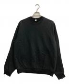 LOS ANGELES APPARELロサンゼルスアパレル）の古着「14 OZ SWEAT」｜ブラック