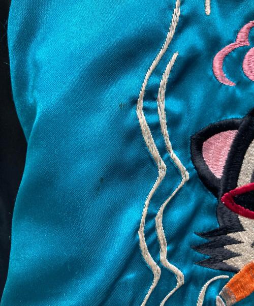 CREAM SODA（クリームソーダ）CREAM SODA (クリームソーダ) スカジャン ブラック サイズ:Lの古着・服飾アイテム