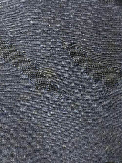 慈雨（ジウ）慈雨 (ジウ) 柄シャツジャケット ブルー サイズ:40の古着・服飾アイテム