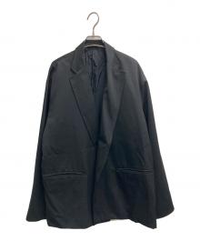 BLURHMS×BEAUTY&YOUTH UNITED ARROWS（ブラームス×ビューティーアンドユースユナイテッドアローズ）の古着「別注トロピカルウールカーディガンジャケット」｜ブラック