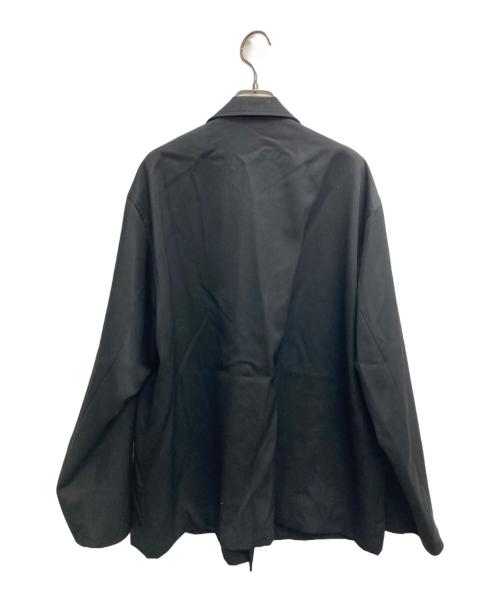 BLURHMS（ブラームス）blurhms (ブラームス) BEAUTY&YOUTH UNITED ARROWS (ビューティーアンドユースユナイテッドアローズ) 別注トロピカルウールカーディガンジャケット ブラック サイズ:3の古着・服飾アイテム