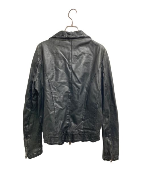 GIORGIO BRATO（ジョルジョブラッド）GIORGIO BRATO (ジョルジョブラッド) ライダースジャケット ブラック サイズ:44の古着・服飾アイテム