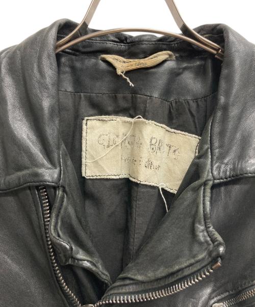 GIORGIO BRATO（ジョルジョブラッド）GIORGIO BRATO (ジョルジョブラッド) ライダースジャケット ブラック サイズ:44の古着・服飾アイテム