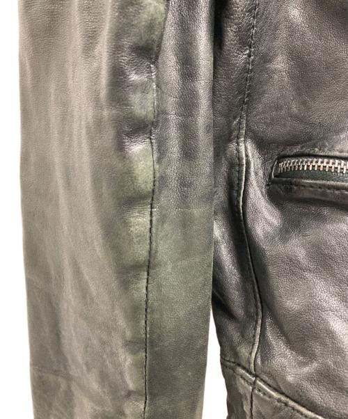 GIORGIO BRATO（ジョルジョブラッド）GIORGIO BRATO (ジョルジョブラッド) ライダースジャケット ブラック サイズ:44の古着・服飾アイテム