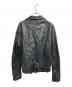 GIORGIO BRATO (ジョルジョブラッド) ライダースジャケット ブラック サイズ:44：15000円