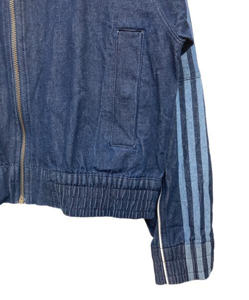 adidas（アディダス）adidas (アディダス) DENIM TRACK TOP インディゴ サイズ:Mの古着・服飾アイテム
