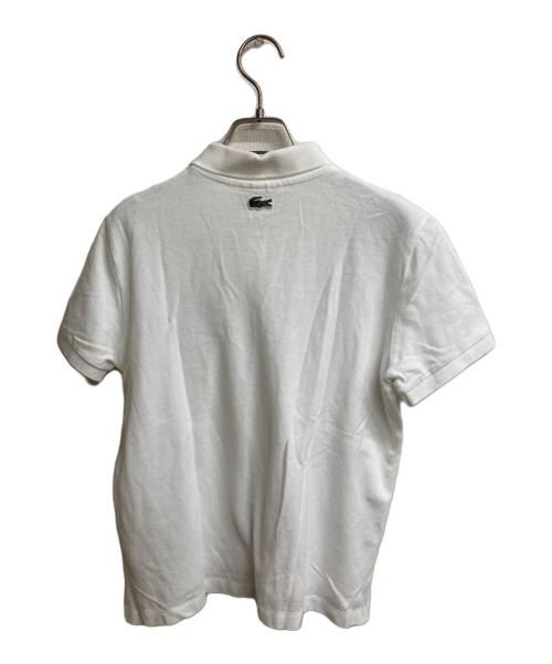 LACOSTE（ラコステ）LACOSTE (ラコステ) STRANGER THINGS (ストレンジャーシングス) ポロシャツ ホワイト サイズ:34の古着・服飾アイテム
