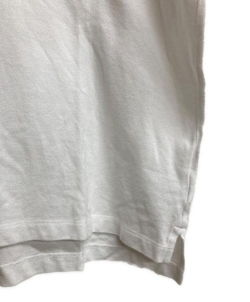 LACOSTE（ラコステ）LACOSTE (ラコステ) STRANGER THINGS (ストレンジャーシングス) ポロシャツ ホワイト サイズ:34の古着・服飾アイテム