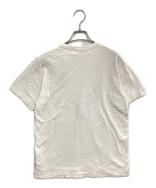 PLAY COMME des GARCONS（プレイコムデギャルソン）PLAY COMME des GARCONS (プレイコムデギャルソン) ワンポイントTシャツ ホワイト サイズ:Mの古着・服飾アイテム