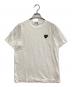 PLAY COMME des GARCONS（プレイコムデギャルソン）の古着「ワンポイントTシャツ」｜ホワイト