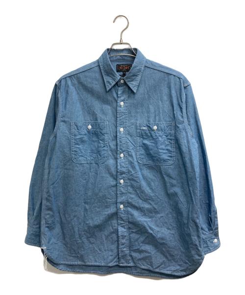 BEAMS PLUS（ビームスプラス）BEAMS PLUS (ビームスプラス) WORK Chambray SAX サイズ:Sの古着・服飾アイテム