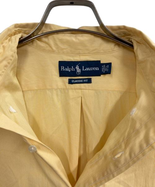 POLO RALPH LAUREN（ポロ・ラルフローレン）POLO RALPH LAUREN (ポロ・ラルフローレン) オックスフォードシャツ イエロー サイズ:16 1/2の古着・服飾アイテム