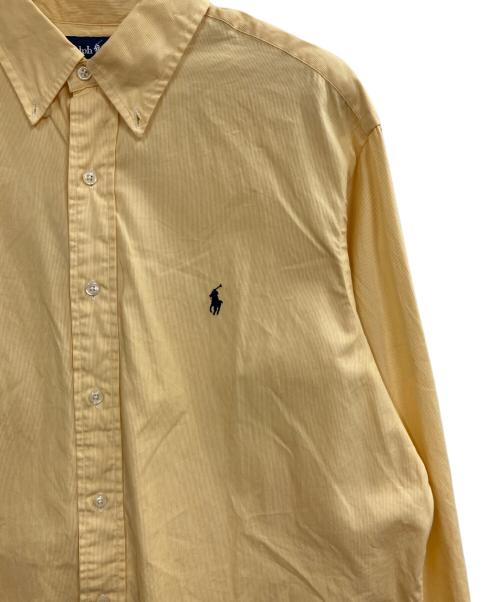 POLO RALPH LAUREN（ポロ・ラルフローレン）POLO RALPH LAUREN (ポロ・ラルフローレン) オックスフォードシャツ イエロー サイズ:16 1/2の古着・服飾アイテム