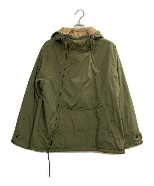 ILL ONE EIGHTY（イルワンエイティ）ill one eighty (イルワンエイティ) プルオーバーボアジャケット オリーブ サイズ:Mの古着・服飾アイテム