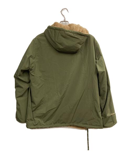ILL ONE EIGHTY（イルワンエイティ）ill one eighty (イルワンエイティ) プルオーバーボアジャケット オリーブ サイズ:Mの古着・服飾アイテム