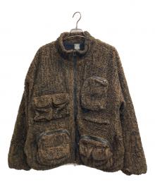 18East×NANGA（エイティーンイースト×ナンガ）の古着「フリースハンティングジャケット」｜ベージュ