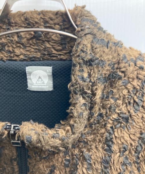 18East（エイティーンイースト）18East (エイティーンイースト) NANGA (ナンガ) フリースハンティングジャケット ベージュ サイズ:Lの古着・服飾アイテム