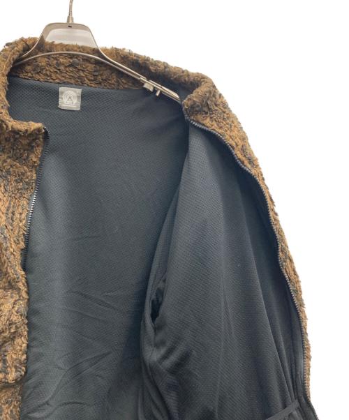 18East（エイティーンイースト）18East (エイティーンイースト) NANGA (ナンガ) フリースハンティングジャケット ベージュ サイズ:Lの古着・服飾アイテム